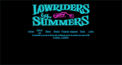 Desktop Screenshot of lowridersbysummers.com